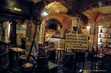 Restaurant in the Belgian Beer Museum